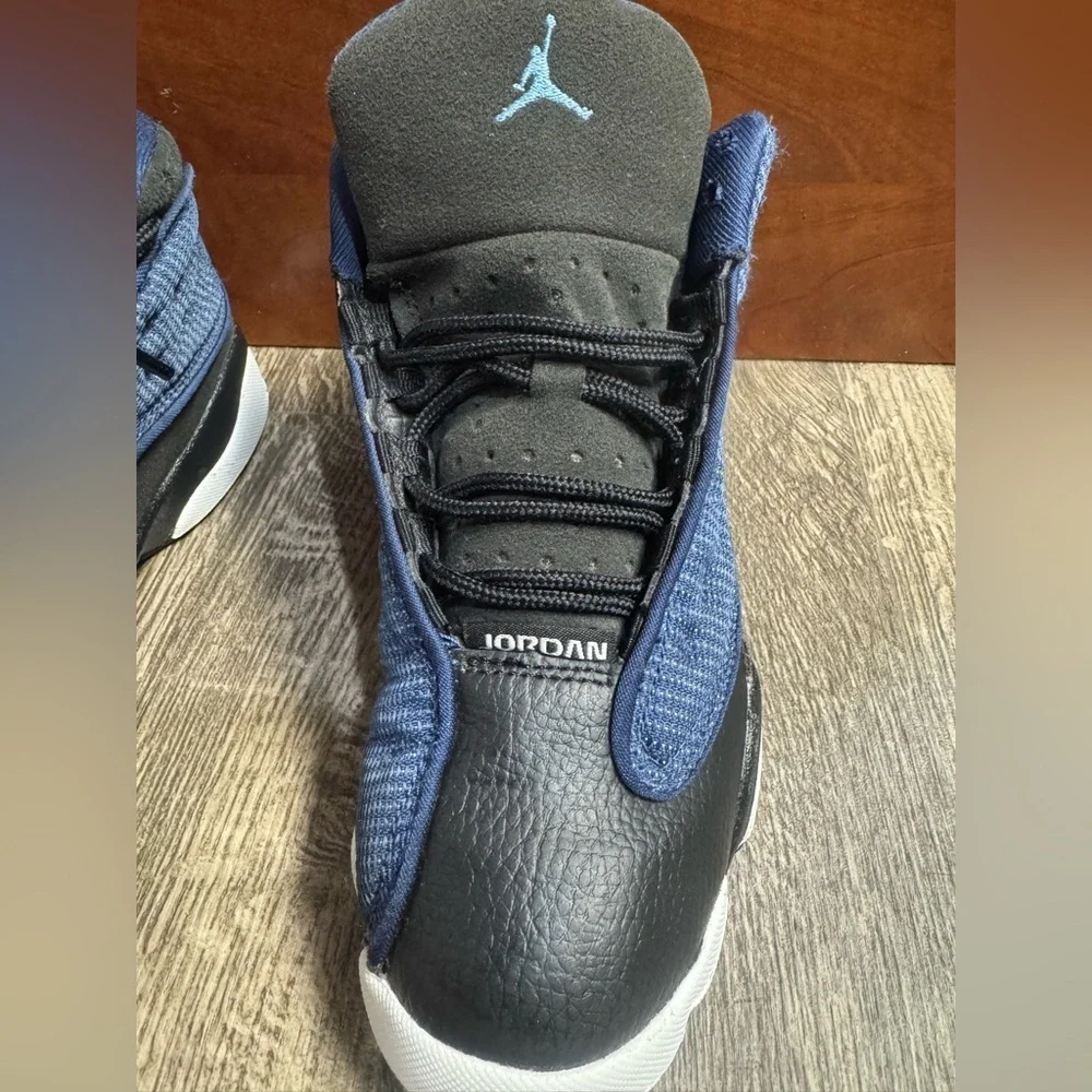 Nike Jordan Retro , Kids Shoes in Black and Blue